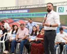 Com investimento de R$ 10 milhões, governador inaugura colégio em Mauá da Serra