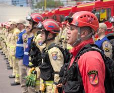 Corpo de Bombeiros festeja 112 anos com homenagens e entrega de viaturas