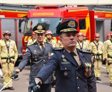 Corpo de Bombeiros festeja 112 anos com homenagens e entrega de viaturas