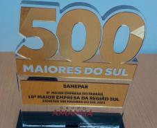 Sanepar é campeã no Setor de Serviços Públicos no Paraná no ranking da Revista Amanhã