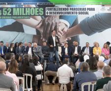  Governador anuncia R$ 52 milhões em emendas para organizações sociais