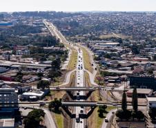 Na foto, BR 277, região da nova trincheira.