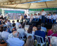 Governador inaugura a duplicação da PR-317 e PR-840 em Campo Mourão