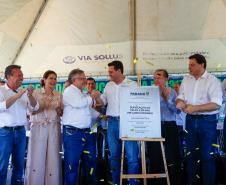 Governador inaugura a duplicação da PR-317 e PR-840 em Campo Mourão