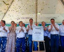 Governador inaugura a duplicação da PR-317 e PR-840 em Campo Mourão