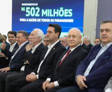 O governador Carlos Massa Ratinho Junior liberou nesta terça-feira (10) um pacote de R$ 502 milhões em investimentos para fortalecer a estratégia de regionalização dos serviços de saúde no Paraná.