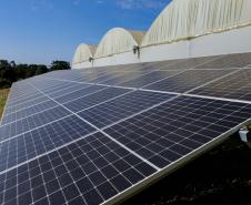 Itaipulândia, 16 de maio de 2024 - Usina de BioGás - produção de energia gerada a partir, neste caso, dos dejetos de suínos -, em Itaipulândia, região oeste do Paraná.