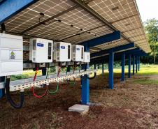 Itaipulândia, 16 de maio de 2024 - Usina de BioGás - produção de energia gerada a partir, neste caso, dos dejetos de suínos -, em Itaipulândia, região oeste do Paraná.