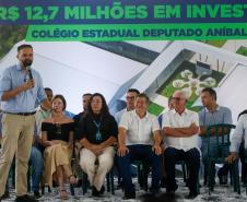Com investimento de R$ 12,7 milhões, Estado inaugura o Colégio Aníbal Khury em Guaratuba