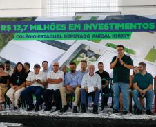 Com investimento de R$ 12,7 milhões, Estado inaugura o Colégio Aníbal Khury em Guaratuba