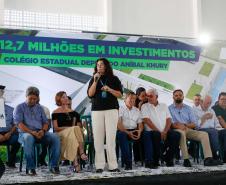 Com investimento de R$ 12,7 milhões, Estado inaugura o Colégio Aníbal Khury em Guaratuba