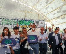 O governador Calos Massa Ratinho Junior iniciou nesta segunda-feira (10) a entrega dos 209 novos ônibus escolares adquiridos para uso no programa Caminho da Escola.