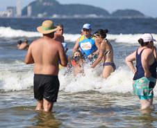 Com 1.068 atendimentos, cadeiras anfíbias batem recorde de utilização no Verão Maior