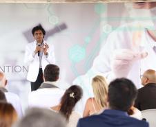 O governador Carlos Massa Ratinho Junior participou nesta sexta-feira (21), em Campina Grande do Sul, na Região Metropolitana de Curitiba, do lançamento da pedra fundamental da primeira fábrica de nanofertilizantes do Brasil.
