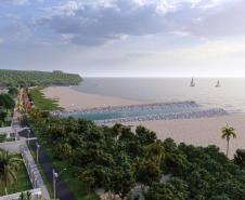 Com nova Orla Histórica e engorda das praias, Estado quer ampliar turismo em Guaratuba