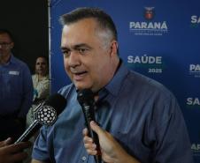 O governador Carlos Massa Ratinho Junior anunciou nesta quinta-feira (13) a liberação de R$ 1,2 bilhão para a saúde pública do Estado, durante o evento Saúde em Movimento, em Foz do Iguaçu, na região Oeste.