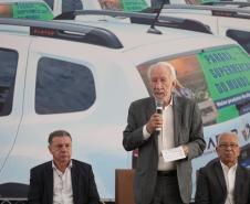 O vice-governador Darci Piana entrega nesta quarta-feira (19) 70 novos veículos modelo Renault Duster para a Agência de Defesa Agropecuária (Adapar). Foto: Geraldo Bubniak/AEN