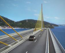 2 mil toneladas de aço, sapo raro e muito gelo na obra: as curiosidades da Ponte de Guaratuba