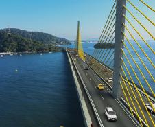 2 mil toneladas de aço, sapo raro e muito gelo na obra: as curiosidades da Ponte de Guaratuba