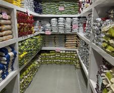 A 2ª remessa de alimentos não perecíveis para as escolas estaduais já está em andamento Foto: Karina Audrey - Fundepar
