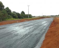 Duplicação da PRC-466 em Guarapuava avança com nova ponte e pista de concreto Foto: DER