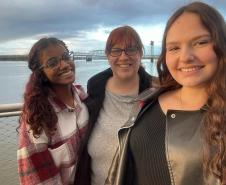 Mariane de Oliveira Antunes, de São José dos Pinhais, estudou no Canadá durante um semestre