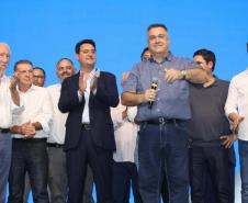 O governador Carlos Massa Ratinho Junior anunciou nesta quinta-feira (13) a liberação de R$ 1,2 bilhão para a saúde pública do Estado, durante o evento Saúde em Movimento, em Foz do Iguaçu, na região Oeste.