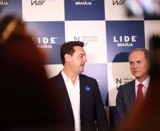 O governador Carlos Massa Ratinho Junior destacou os avanços que o Paraná alcançou nos últimos anos em diferentes áreas em um encontro empresários nesta terça-feira (25), em Brasília. 