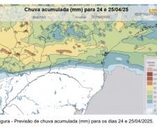 Virada no tempo: Paraná deve registrar chuvas intensas a partir desta quarta-feira Foto: Simepar