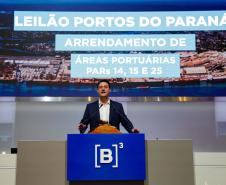 Leilões na B3: Paraná é primeiro Estado do Brasil a ter porto com área 100% regularizada