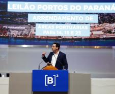 Leilões na B3: Paraná é primeiro Estado do Brasil a ter porto com área 100% regularizada