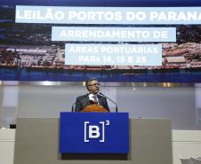 Leilões na B3: Paraná é primeiro Estado do Brasil a ter porto com área 100% regularizada
