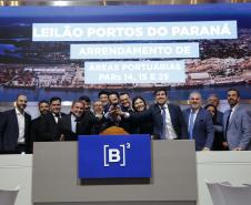 Leilões na B3: Paraná é primeiro Estado do Brasil a ter porto com área 100% regularizada