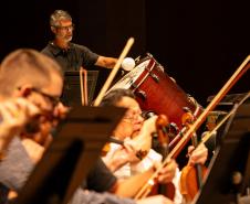 Famílias, movimentos, disposição no palco: confira como funciona uma orquestra sinfônica Foto: Roberto Dziura Jr/AEN