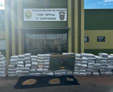 Com aumento de 155%, Paraná bate recorde de apreensão de drogas no 1º trimestre Foto: SESP