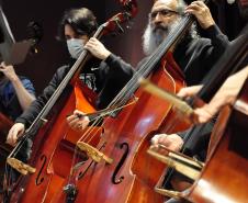 Famílias, movimentos, disposição no palco: confira como funciona uma orquestra sinfônica Foto: Anderson Tozato/SEEC