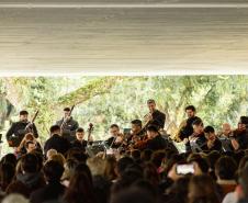 Famílias, movimentos, disposição no palco: confira como funciona uma orquestra sinfônica Foto: Vitor Dias/CCTG