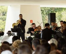 Famílias, movimentos, disposição no palco: confira como funciona uma orquestra sinfônica Foto: Vitor Dias/CCTG