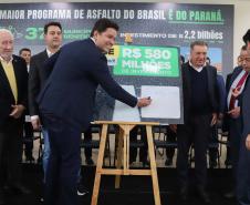 Estado amplia Asfalto Novo, Vida Nova para municípios com cerca de 100 mil habitantes Foto: Ari Dias/AEN