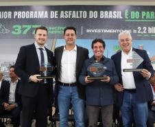 Estado amplia Asfalto Novo, Vida Nova para municípios com cerca de 100 mil habitantes Foto: Ari Dias/AEN