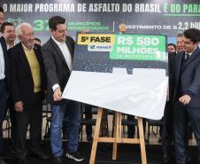 Estado amplia Asfalto Novo, Vida Nova para municípios com cerca de 100 mil habitantes Foto: Jonathan Campos/AEN