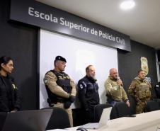 PCPR e PMPR cumprem 172 mandados em megaoperação contra grupo que controlava o tráfico no Centro de Curitiba Foto: PCPR