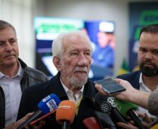 O governador em exercício Darci Piana participa nesta terça-feira (1), da entrega de 25.040 tablets para escolas da rede estadual