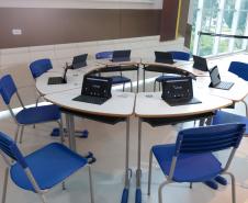 O governador em exercício Darci Piana participa nesta terça-feira (1), da entrega de 25.040 tablets para escolas da rede estadual