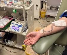 Paraná registra mais de 22 mil doações de sangue na campanha do Junho Vermelho