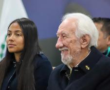 O governador em exercício Darci Piana participa nesta terça-feira (1), da entrega de 25.040 tablets para escolas da rede estadual