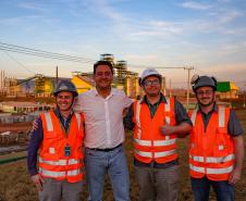 Ratinho Junior visita cooperativa que está investindo R$ 700 milhões em Pato Branco