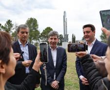 Ratinho Junior visita cooperativa e Centro de Inovação na Argentina