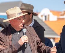 Ratinho Junior anuncia conclusão da pavimentação de Castro ao distrito do Socavão
