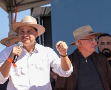 Ratinho Junior anuncia conclusão da pavimentação de Castro ao distrito do Socavão